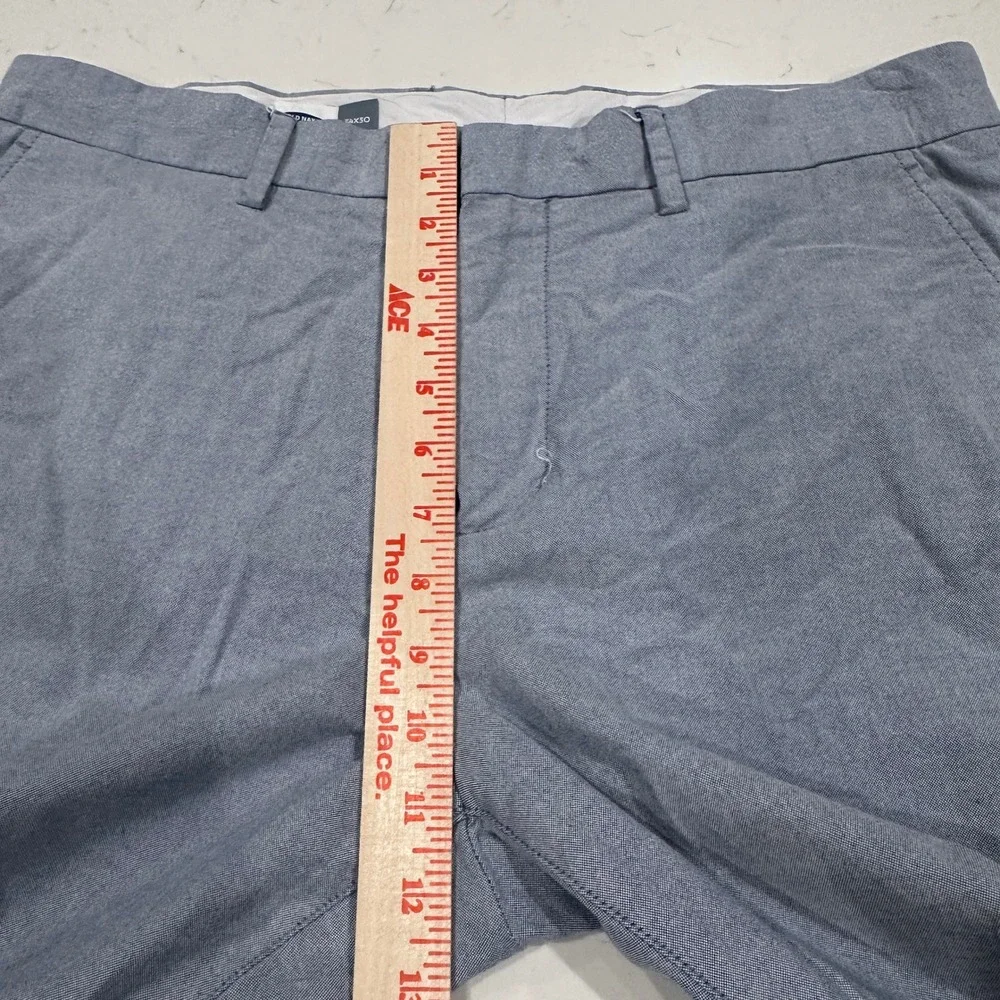 Old Navy Signature Slim Fit Chinos Mens 34x30 Light Blue Stretch Cotton Pants